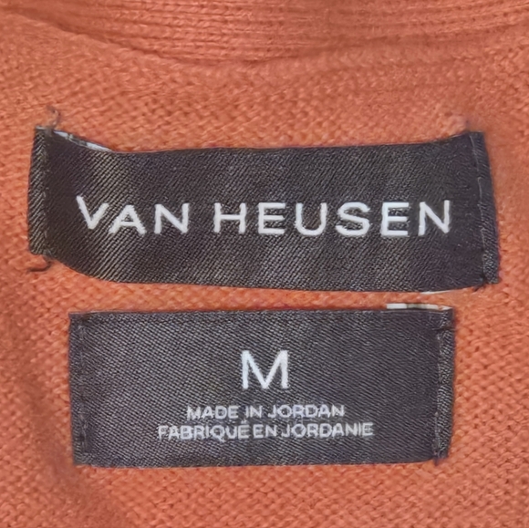 Van Heusen Coral Cardigan Sweater - Picture 5 of 7